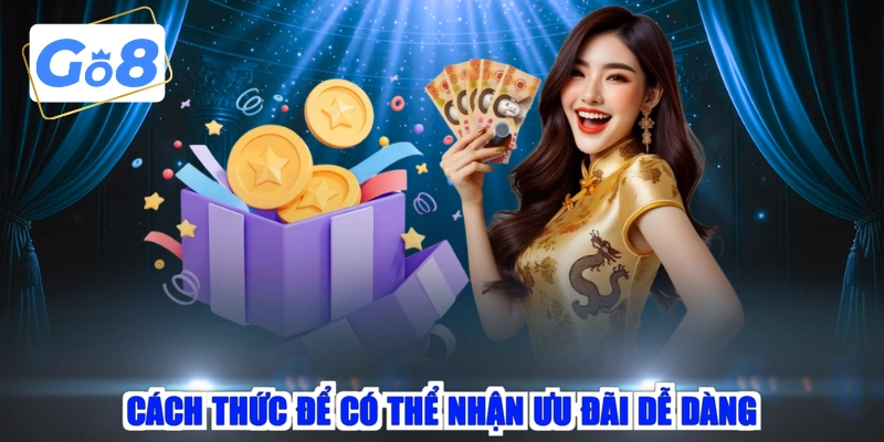 Cách thức để có thể nhận ưu đãi dễ dàng
